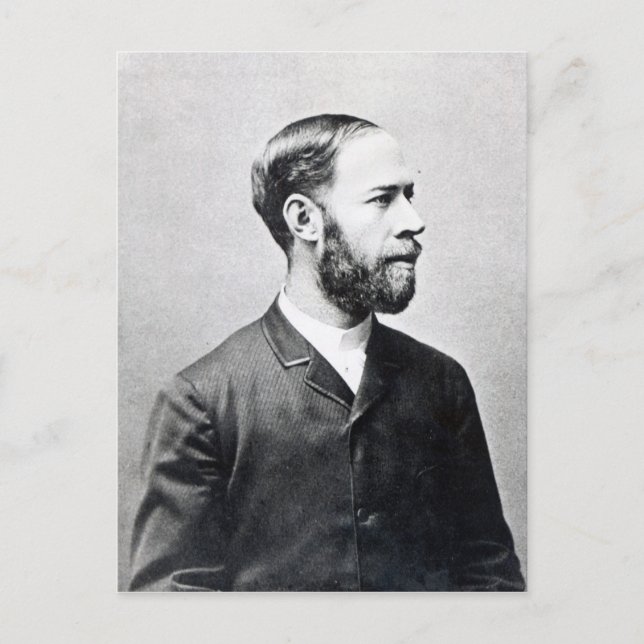 Carte Postale Heinrich Rudolph Hertz (Devant)