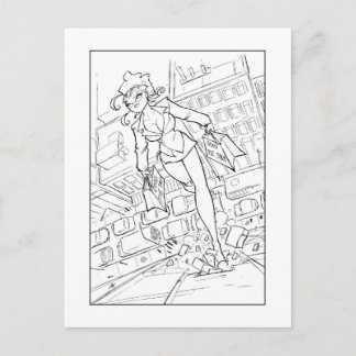 Carte Postale Helga Lunch Run