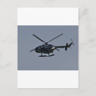 Carte Postale Hélicoptère de police espagnol
