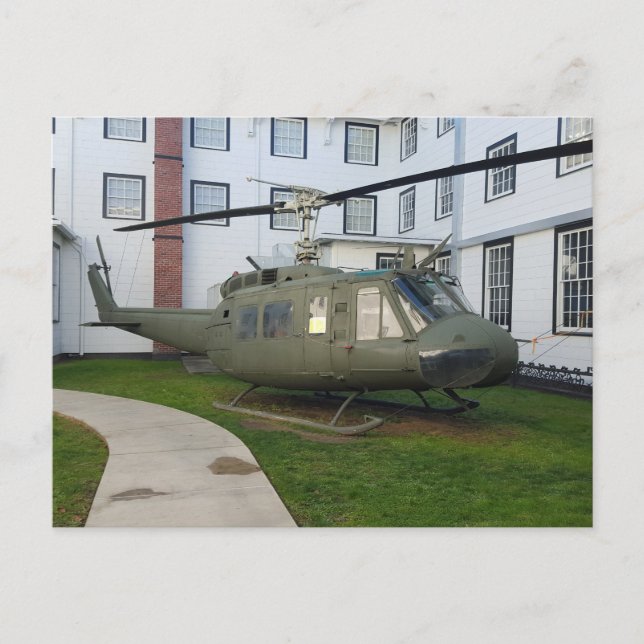 Carte Postale Hélicoptère UH-1 Huey (Devant)