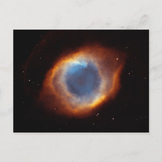 Carte Postale Helix Nebula "OEil de Dieu" Télescope Hubble