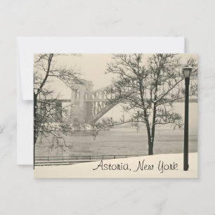 Carte Postale Hellgate Bridge, Astoria New York Postcard