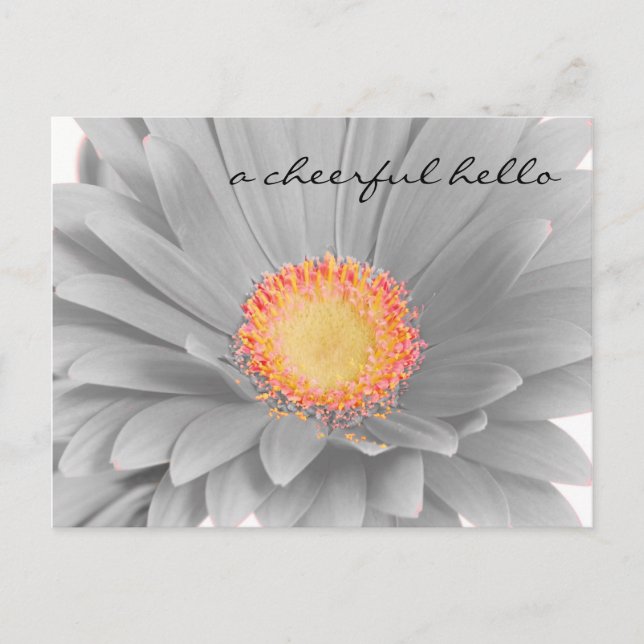 Carte postale Hello joyeuse (Devant)