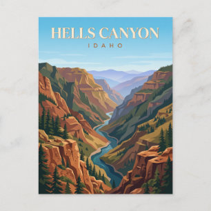 Carte Postale Hells Canyon Idaho