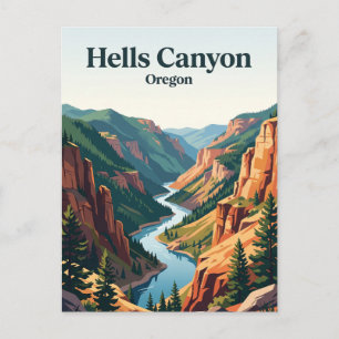 Carte Postale Hells Canyon, Oregon