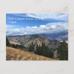 Carte Postale Hells Canyon Pittoresque Byway, OU