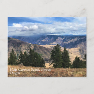 Carte Postale Hells Canyon Pittoresque Byway, OU