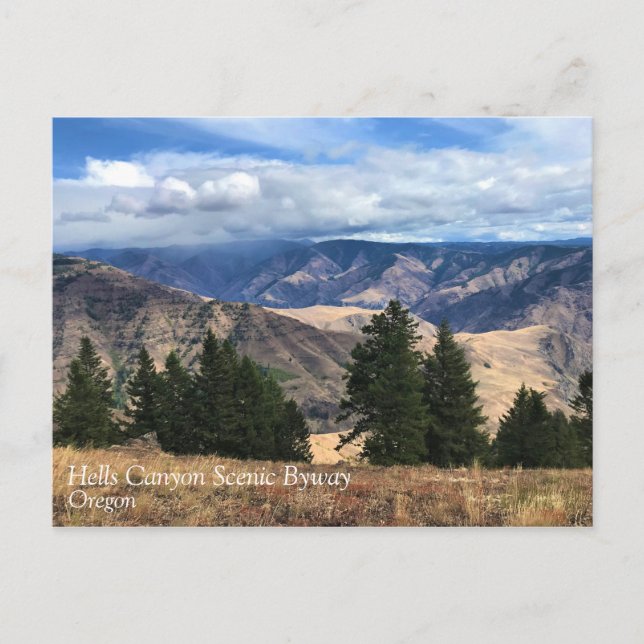 Carte Postale Hells Canyon Scenic Byway, OR (Devant)