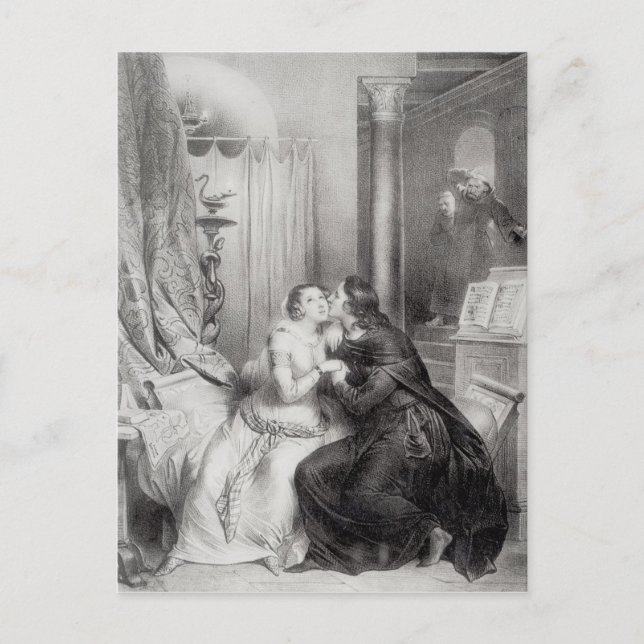 Carte Postale Heloise et Abelard (Devant)