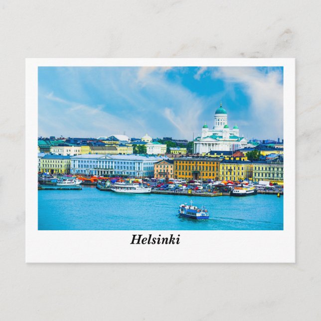Carte postale Helsinki (Devant)