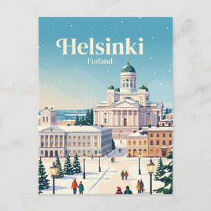 Carte Postale Helsinki, Finlande