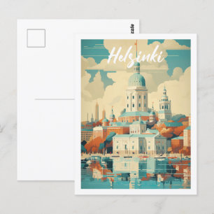 Carte Postale Helsinki Finlande Lieu de voyage célèbre