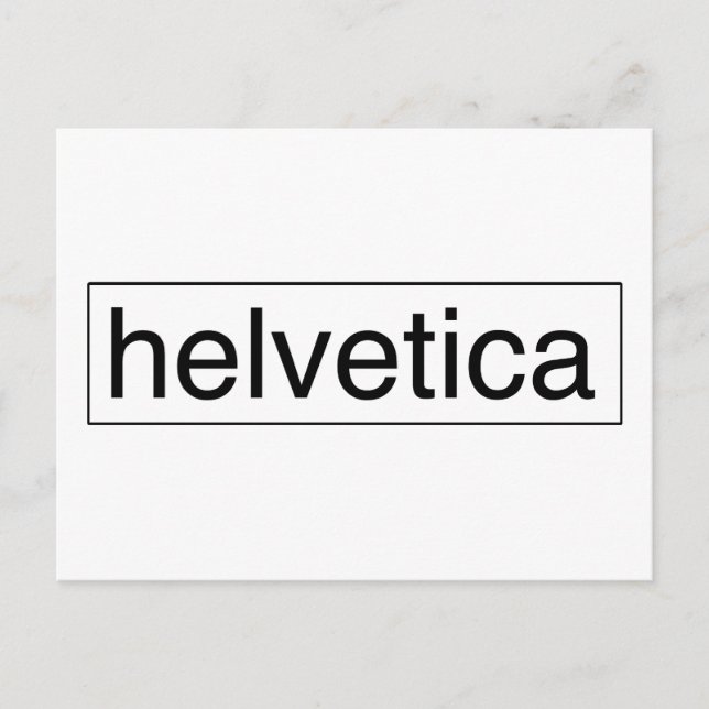 Carte Postale helvetica (Devant)