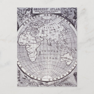 Carte Postale Hémisphère oriental