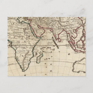 Carte Postale Hémisphère oriental 10