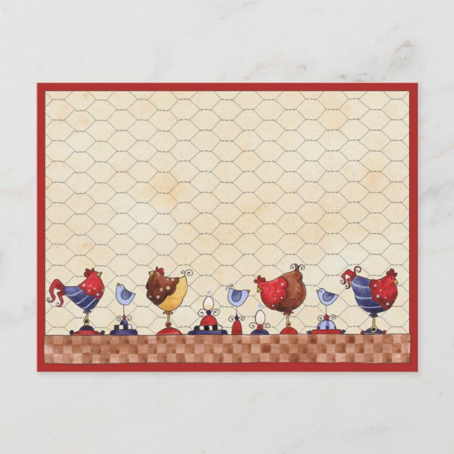 Carte postale Hen House (Devant)