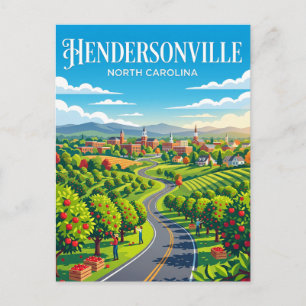 Carte Postale Hendersonville États-Unis