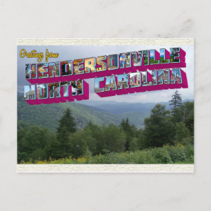 Carte Postale Hendersonville, NC