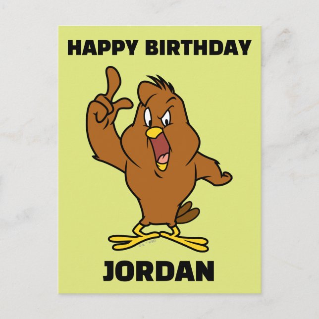 Carte Postale Henery Hawk Yelling (Devant)