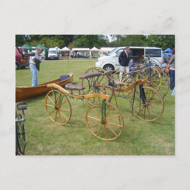 Carte Postale Henley on Thames, Vélos antiques 1 (Devant)