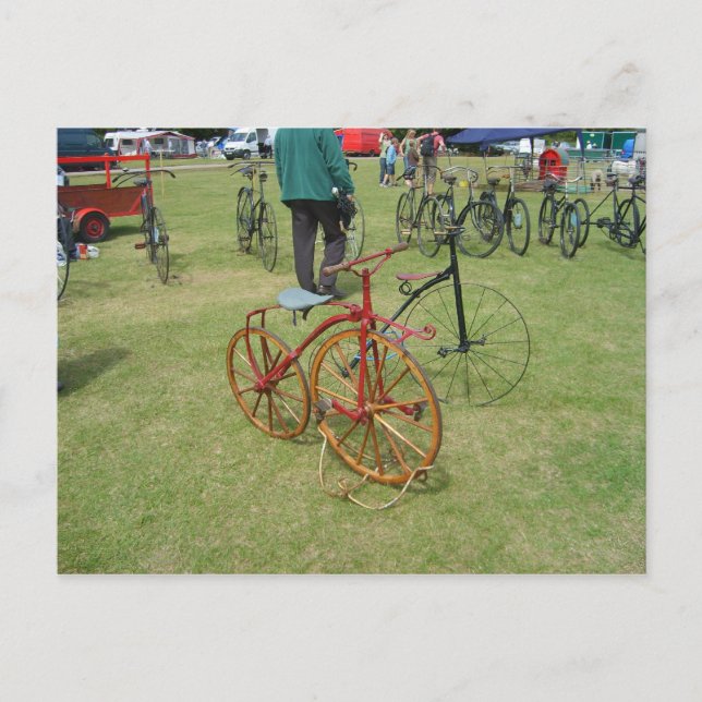 Carte Postale Henley on Thames, Vélos antiques 2 (Devant)