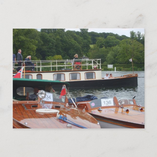 Carte Postale Henley sur Thames, Bateau traditionnel (Devant)