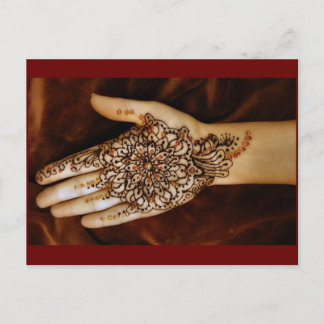 Carte postale henné no5 2009