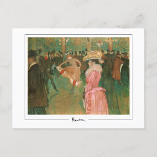 Carte Postale Henri de Toulouse-Lautrec #12 - Fine Art Postca...