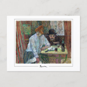 Carte Postale Henri de Toulouse-Lautrec #13 - Fine Art Postca...