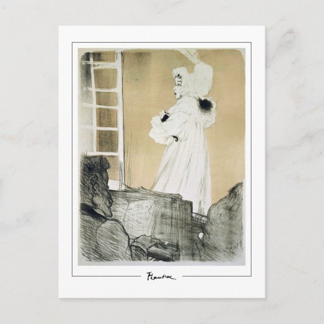 Carte Postale Henri de Toulouse-Lautrec #322 - Fine Art Postc... (Devant)
