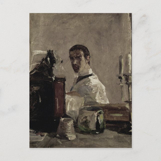 Carte Postale Henri de Toulouse-Lautrec | Autoportrait, 1880 (Devant)