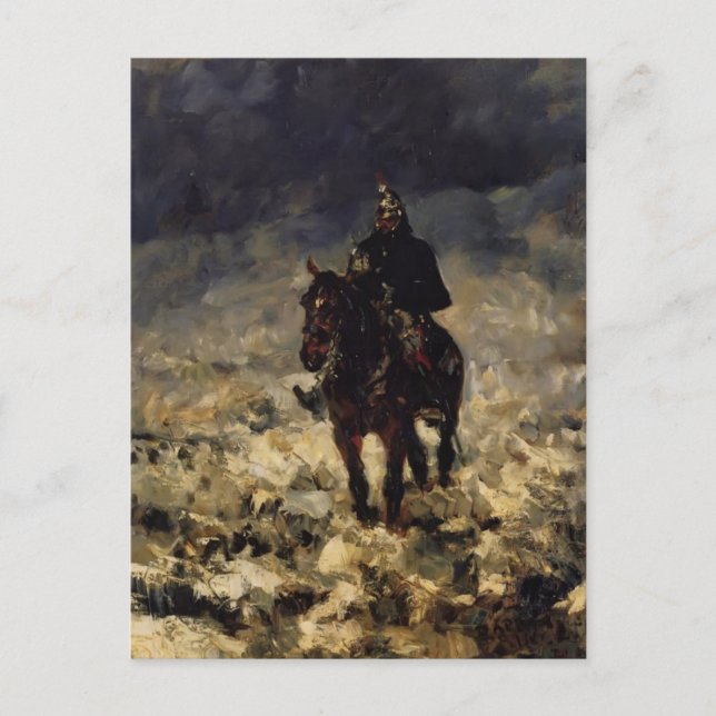 Carte Postale Henri de Toulouse-Lautrec - Cuirassier (Devant)