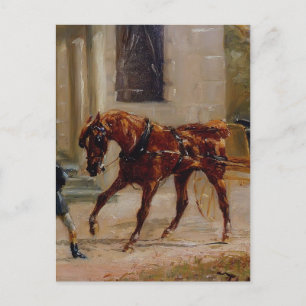 Carte Postale Henri de Toulouse-Lautrec - Équipage à Bosc