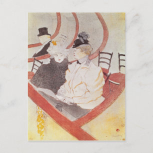 Carte Postale Henri de Toulouse-Lautrec La Grande Loge, 1897