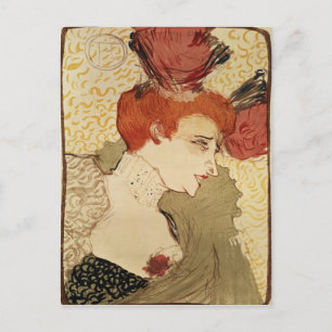 Carte Postale Henri de Toulouse-Lautrec   Mlle. Marcelle Lender,