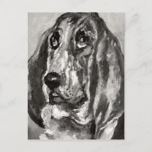 Carte Postale Henri de Toulouse-Lautrec   Tête d'un chien couran