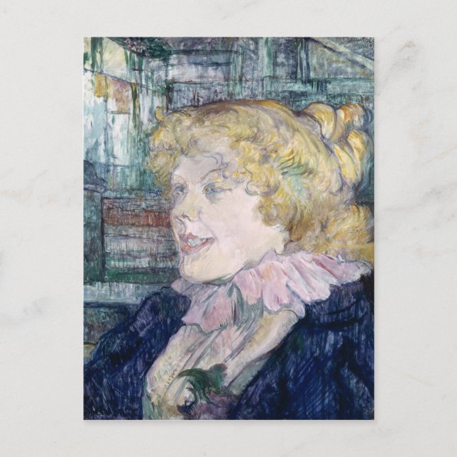 Carte Postale Henri de Toulouse-Lautrec | The English Girl from (Devant)