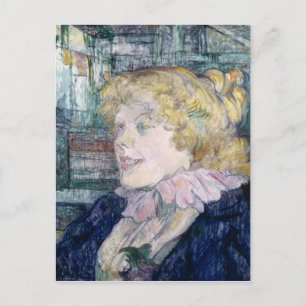 Carte Postale Henri de Toulouse-Lautrec The English Girl from