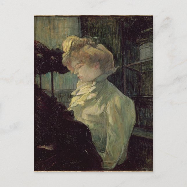 Carte Postale Henri de Toulouse-Lautrec | The Milliner, 1900 (Devant)