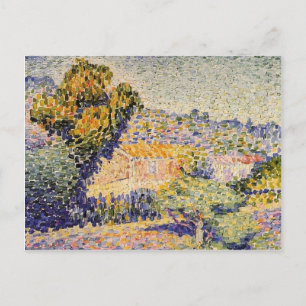 Carte Postale Henri-Edmond Cross- La Maison Rose