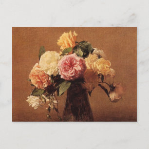 Carte Postale Henri Fantin-Latour - Rose