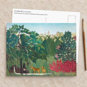 Carte Postale Henri Rousseau - La Cascade