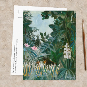 Carte Postale Henri Rousseau - La Jungle équatoriale