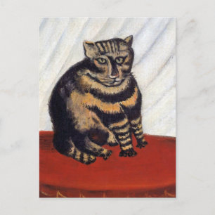 Carte Postale Henri Rousseau - Le Chat Tigre