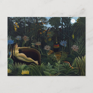 Carte Postale Henri Rousseau - le rêve