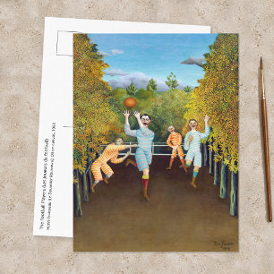 Carte Postale Henri Rousseau - Les Joueurs de football