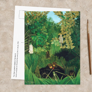 Carte Postale Henri Rousseau - Les Joyeux Farceurs