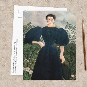 Carte Postale Henri Rousseau - Portrait de Madame M.