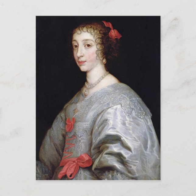 Carte Postale Henrietta-Maria de France (Devant)