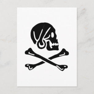 Carte Postale Henry Chaque authentique drapeau de pirate